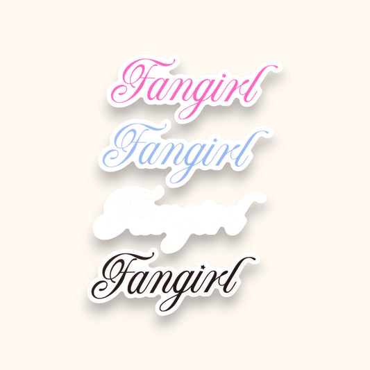 Fangirl Mirror & Window Cling