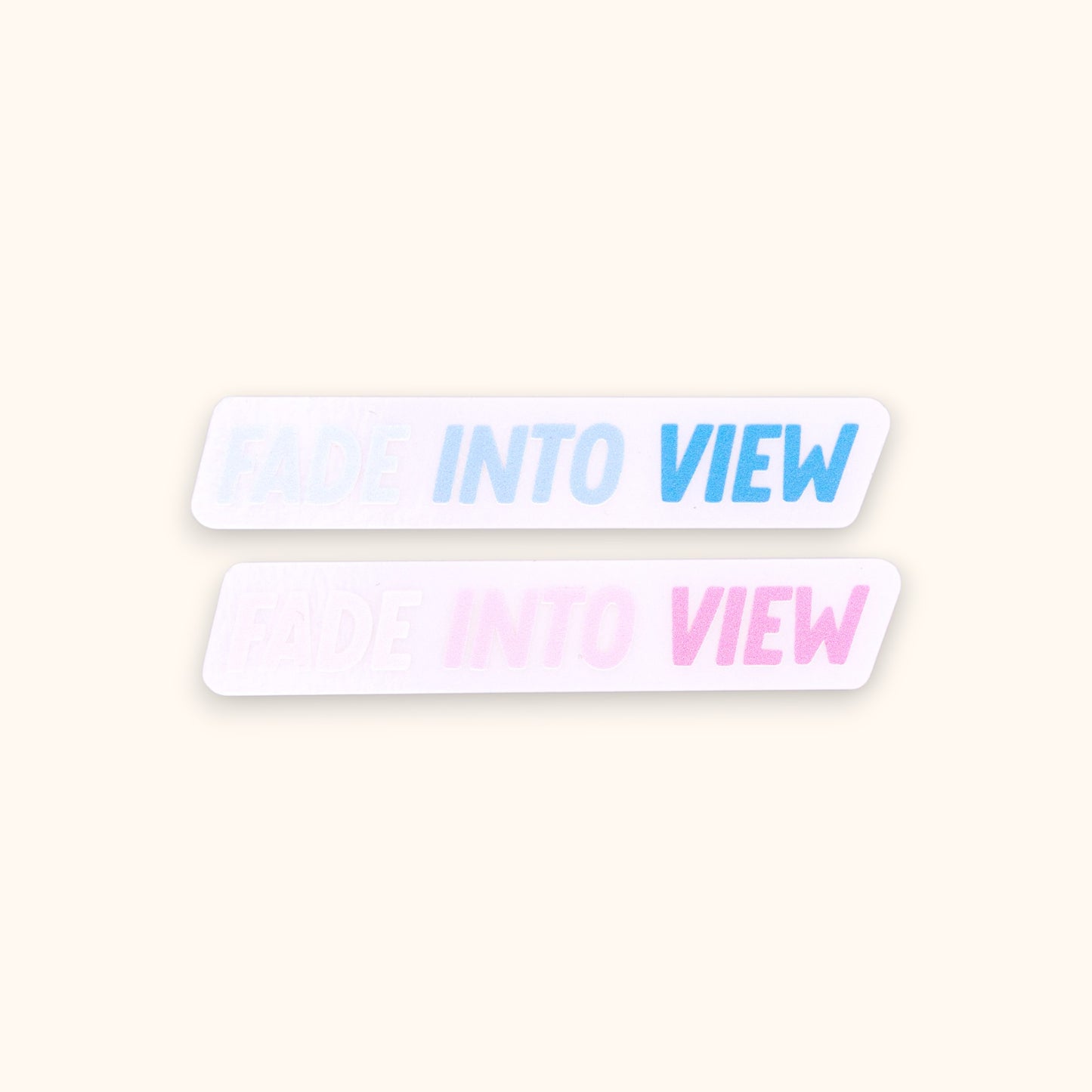 Fade Into View Mirror Cling | Taylor Window Cling | 1989 Style Decal