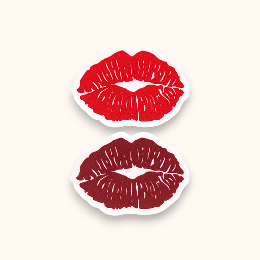 Lipstick Mirror Cling | Sabrina Window Cling