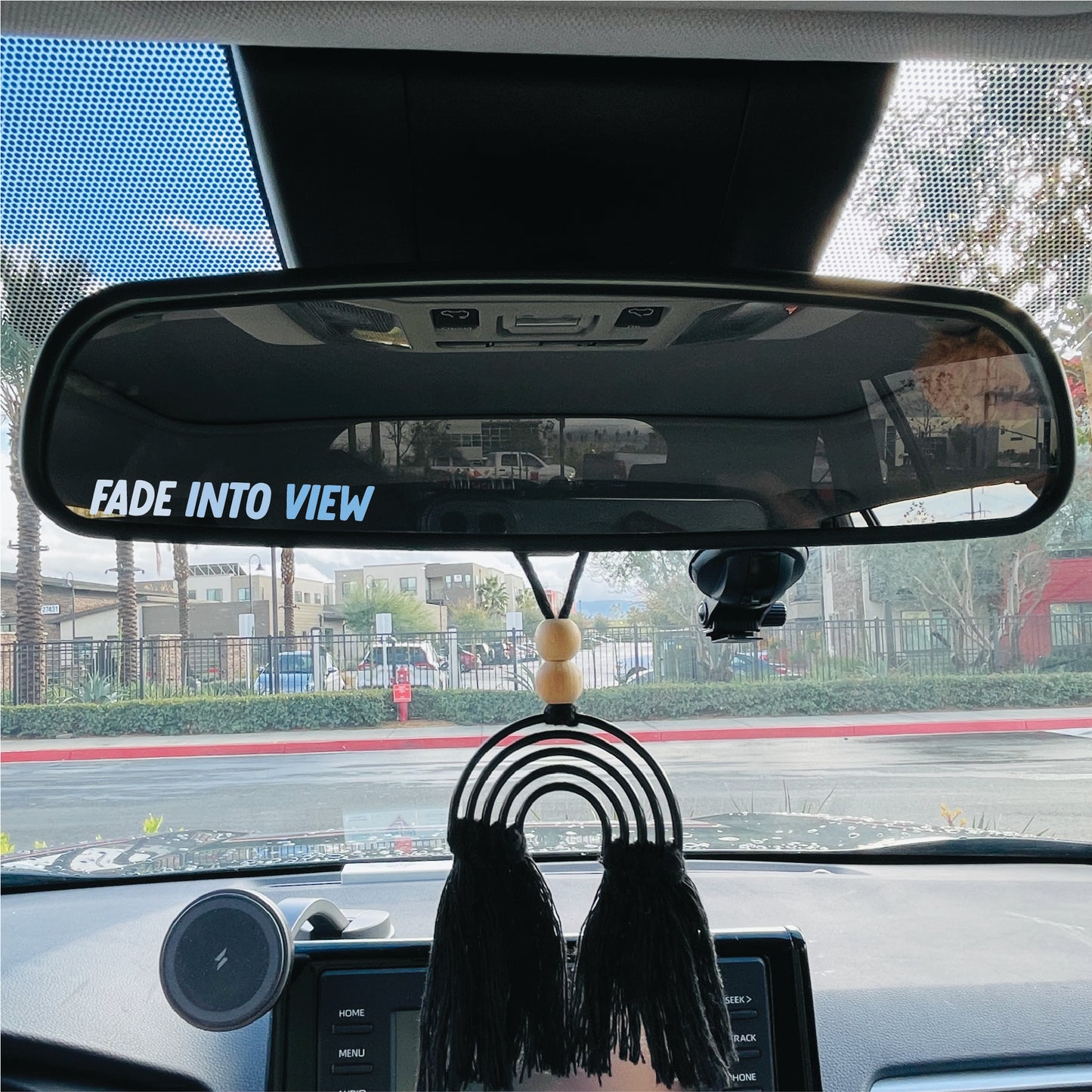 Fade Into View Mirror Cling | Taylor Window Cling | 1989 Style Decal