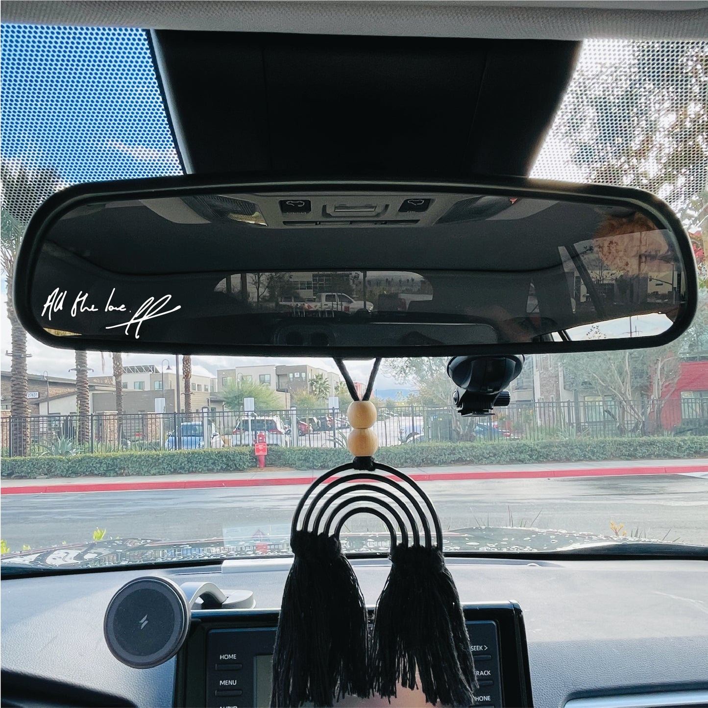 Harry Signature Mirror Cling | Harry Window Cling | Fine Line Decal