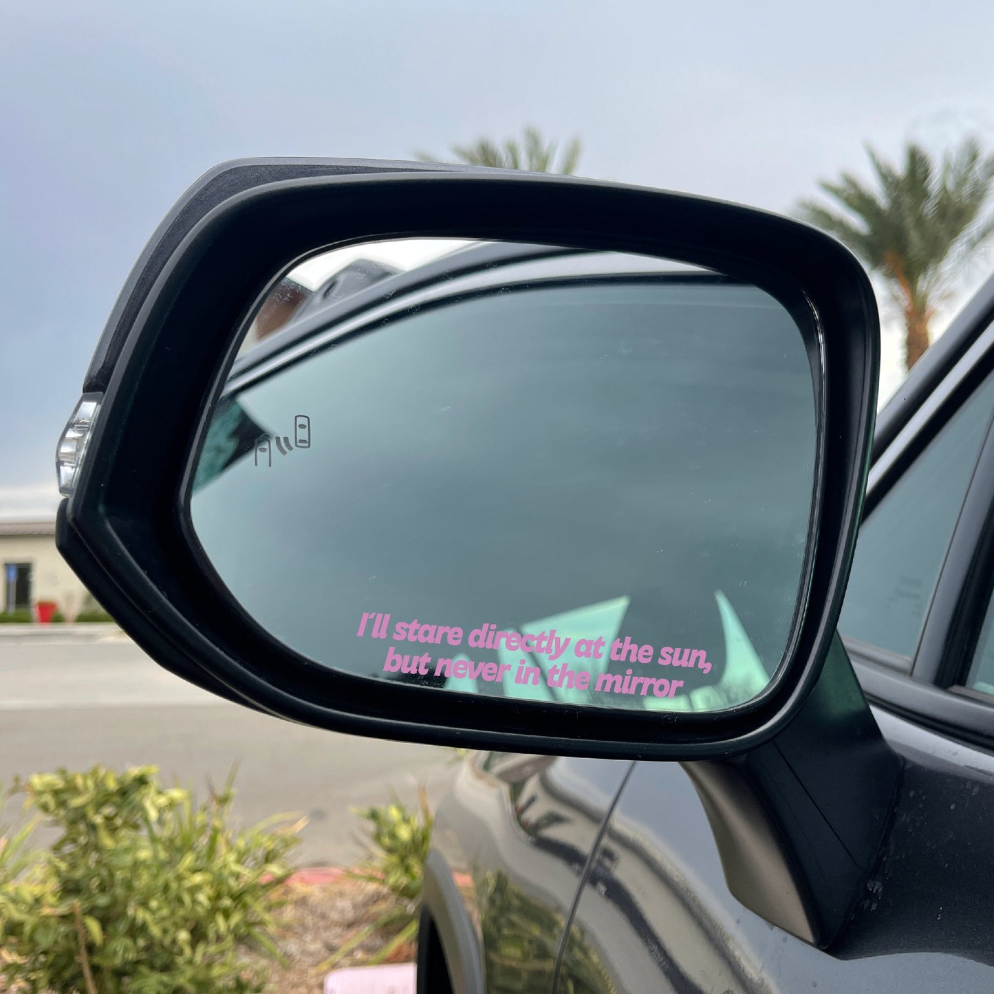 Sun & Hero Mirror Cling Duo | Window Cling | Decal | Anti TS Mirror Clings